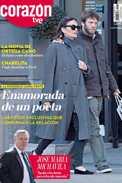 Laura Ponte, enamorada de un poeta en Corazón