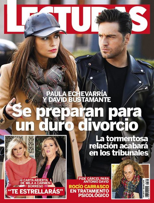 Lecturas habla del divorcio de Paula Echevarría y David Bustamante