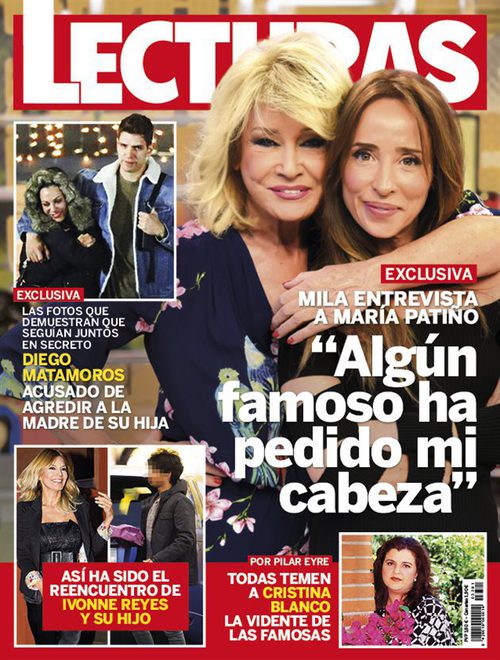 Mila Xímenez entrevista a María Patiño en la revista Lecturas