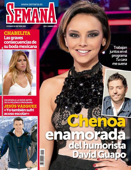Semana desvela el romance de Chenoa y David Guapo