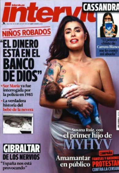 Susana Ruiz de 'MUHYV' se convierte en la portad de Interviú de la semana