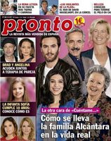 Así se lleva la familia Alcántara en la vida real en la portada de Pronto