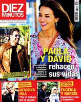 Paula Echevarría hace su vida por separado en la portada de Diez Minutos