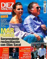 En Diez Minutos Mar Flores pillada con Elías Sacal tras romper su relación.