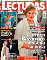 Carmen Bazán enseña su casa a Lecturas