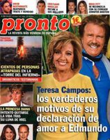 Los motivos de la declaración de amor de María Teresa Campos en Pronto