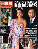 El reencuentro de Paula Echevarría y David Bustamante en ¡Hola!