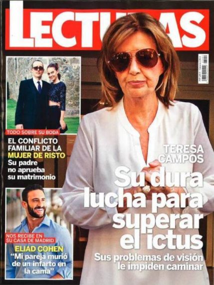 La dura lucha de María Teresa Campos para superar el ictus en Lecturas