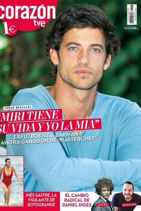 Jorge ('Masterchef') habla de cómo es su relación con Miri en Corazón