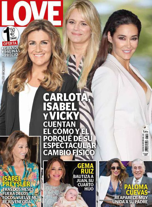 Love analiza el cambio físico de las celebs