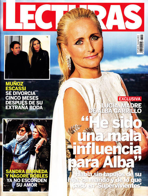 Lecturas habla con Lucia, madre de Alba Carrillo sobre su experiencia en Supervivientes