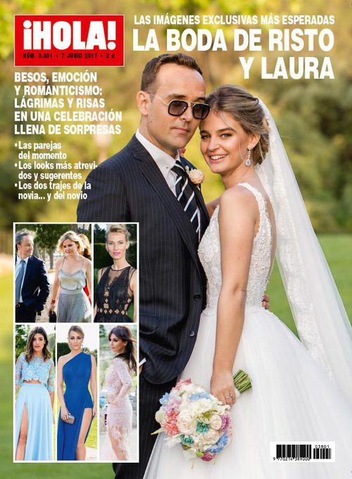 Las imágenes exclusivas de la boda de Risto y Laura Escanes en ¡Hola!