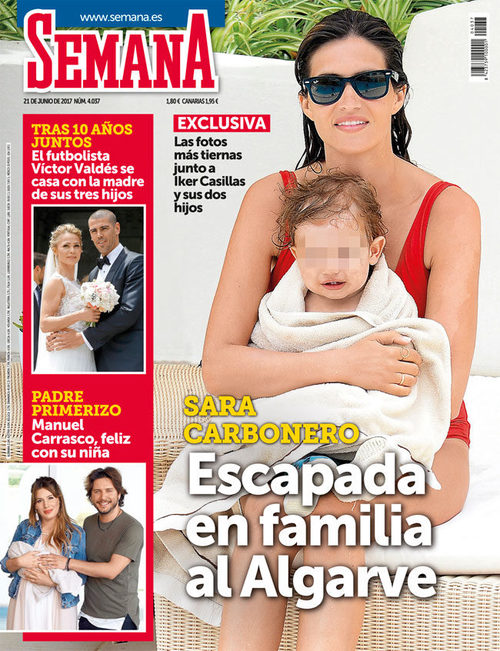 Semana cuenta la escapada al Algarve de Iker Casillas y Sara Carbonero con sus hijos