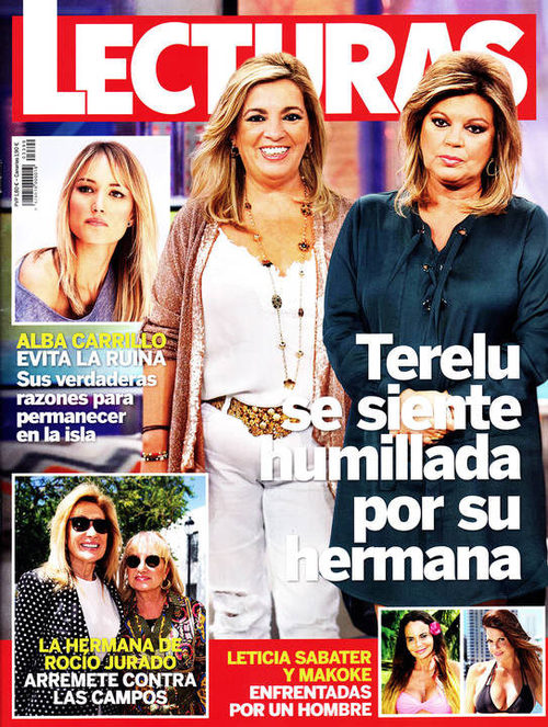 Terelu Campos, humillada en la portada de Lecturas