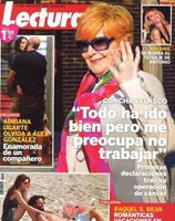 Concha Velasco en Lecturas: 