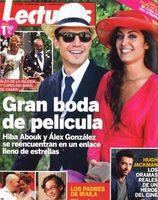Gran boda de película en Lecturas
