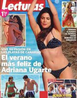 Lecturas muestra el verano más feliz de Adriana Ugarte
