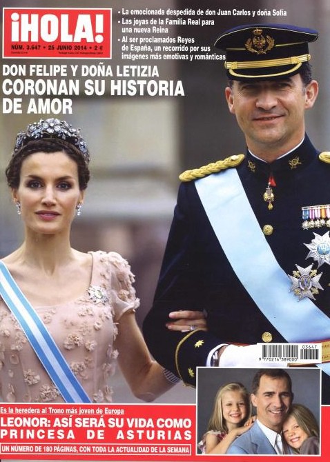 Don Felipe y Doña Letizia coronan su historia de amor en ¡Hola!