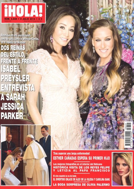 Isabel Preysler y Sarah Jessica Parker, cara a cara en ¡Hola!