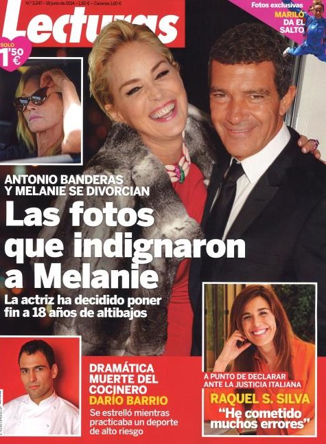 Lecturas muestra las fotos que indignaron a Melanie