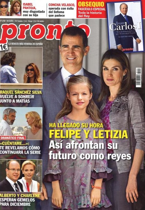 Ha llegado la hora de Felipe y Letizia en Pronto