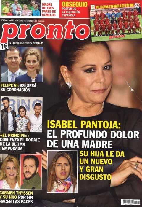 El profundo dolor de Isabel Pantoja en Pronto