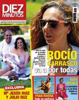 Rocío Carrasco y María Jesús Ruiz protagonistas de la portada de Diez Minutos