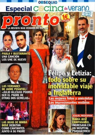 El inolvidable viaje de Felipe y Letizia a Inglaterra en Pronto