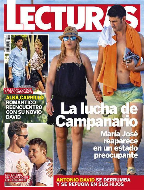 Lecturas muestra el reencuentro de Alba Carrillo con David Vallespín