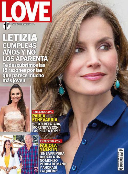 Love repasa los 45 años de la Reina Letizia