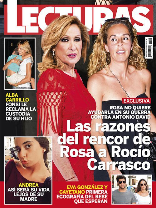 Rosa Benito y Rocío Carrasco protagonizan Lecturas por sus rencillas