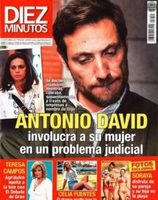 Los problemas judiciales de Antonio David Flores en la portada de Diez Minutos