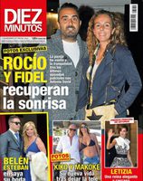 Rocío Carrasco y Fidel Albiac, felices en la portada de Diez Minutos