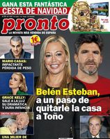 Belén Esteban, a un paso de quitarle la casa a Toño Sanchís en Pronto