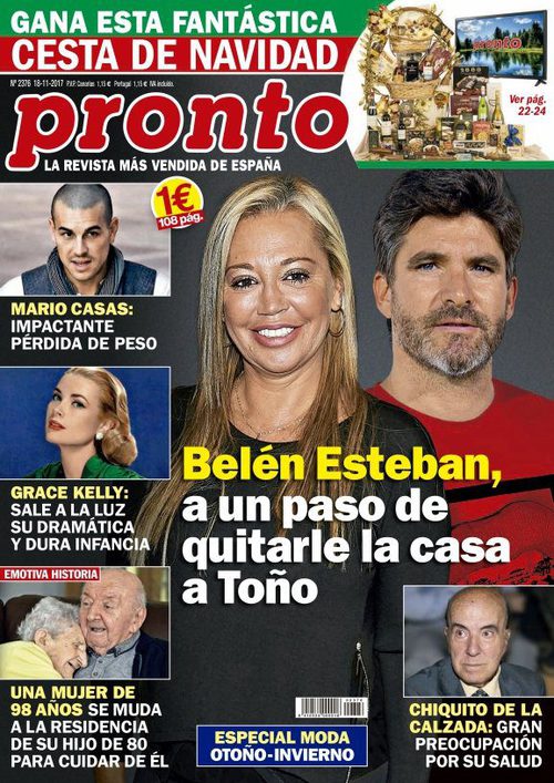 Belén Esteban, a un paso de quitarle la casa a Toño Sanchís en Pronto