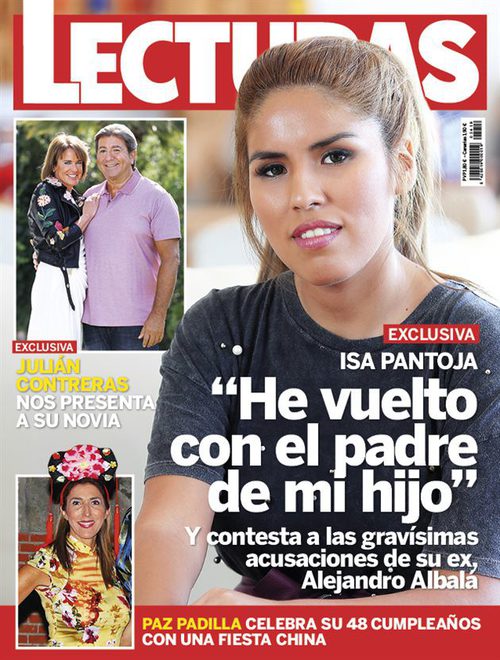 Chabelita confiesa que ha vuelto con Alberto Isla en la portada de Lecturas