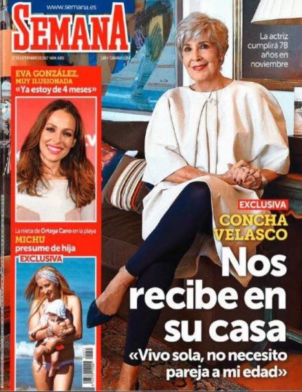 Concha Velasco muestra su casa y habla en exclusiva para Semana