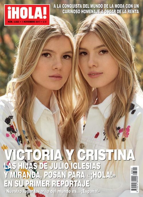 Las hijas de Julio Iglesias aparecen por primera vez en la portada de ¡Hola!