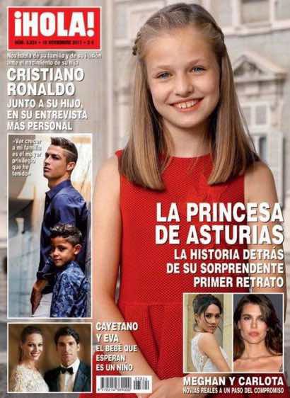 ¡Hola! analiza el primer retrato de la Princesa Leonor
