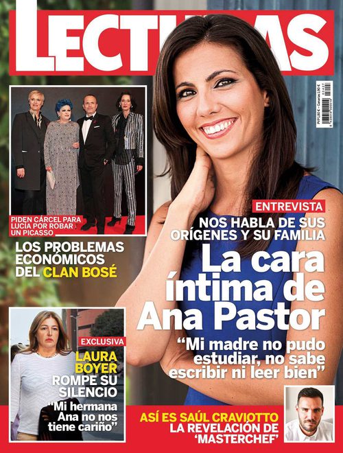 Lecturas descubre la cara íntima de Ana Pastor