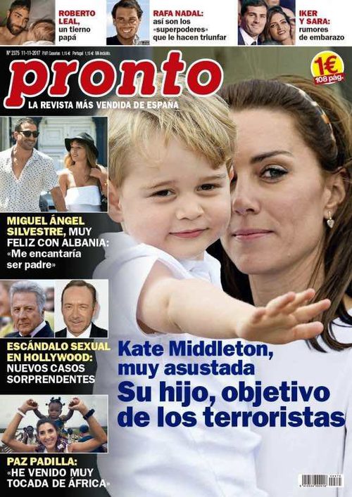 Pronto recoge la procupación de Kate Middleton por su hijo