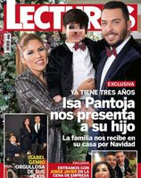 Chabelita y Alberto Isla presentan a su hijo en la portada de Lecturas