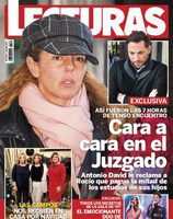 Lecturas publica en portada las fotos del juicio entre Rocío Carrasco y Antonio David Flores
