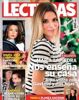María Lapiedra enseña su casa en Lecturas