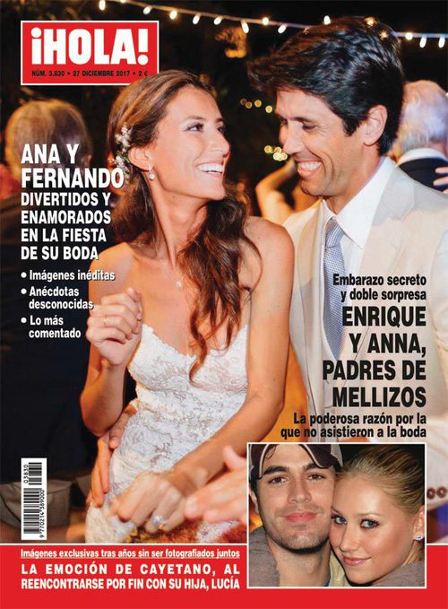 Ana Boyer y Fernando Verdasco disfrutan de su fiesta postboda y lo comparten en HOLA
