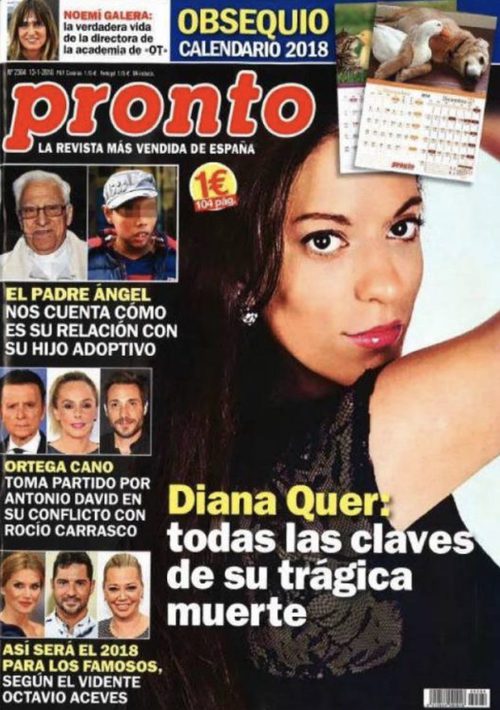 El caso Diana Quer ocupa la portada de Pronto