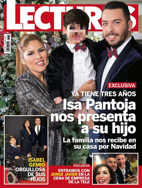 Chabelita y Alberto Isla presentan a su hijo en la portada de Lecturas