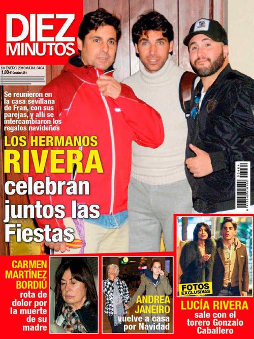 Diez Minutos muestra la celebración de Navidad de los hermanos Rivera