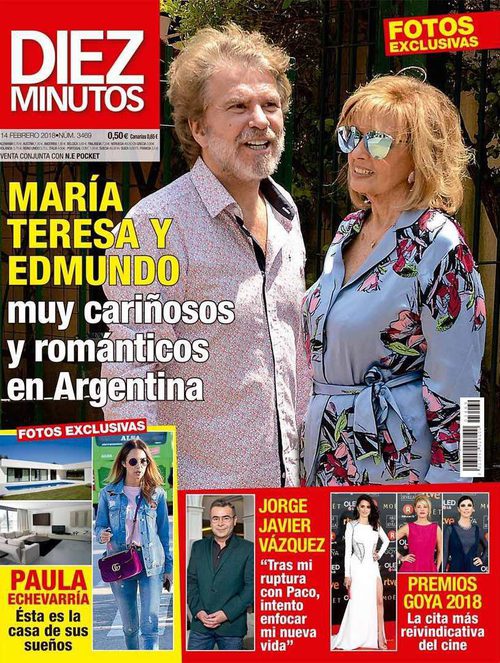 Diez Minutos muestra a María Teresa Campos y Edmundo Arrocet en Argentina