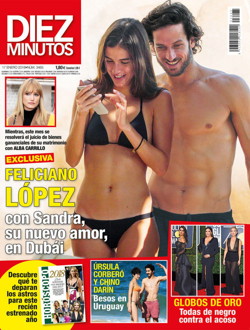Fotografías exclusivas de Feliciano López con su novia en Diez Minutos